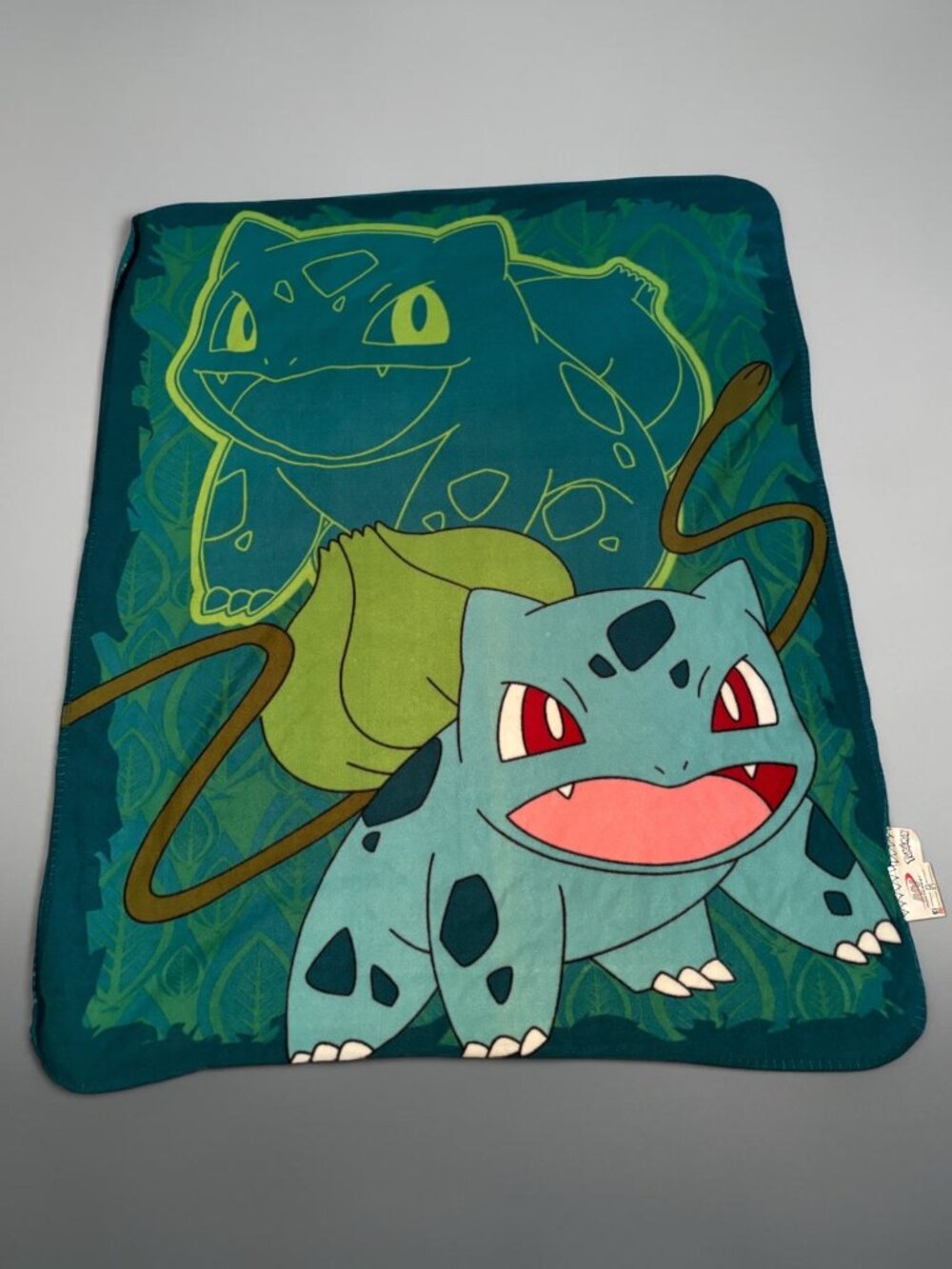 Pokemon Bulbasaur Fleece Throw Blanket 40" x 50" By The Northwest Company